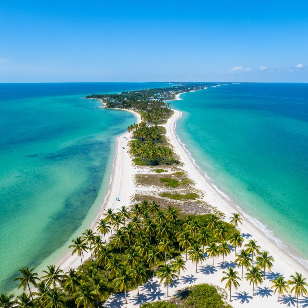 Beautiful Sarasota, Florida coastline where Atlantean Nobility is based